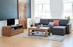 Table Basse VEDDE 60x110 Chêne -Meubles Soldes Boutique 104144