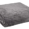 Plaid HAGTORN 140x200 Polaire Gris