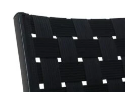 Chaise Empilable JEKSEN Noir -Meubles Soldes Boutique 107851