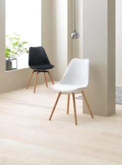 Royal Oak Chaise KASTRUP Blanc/chêne -Meubles Soldes Boutique 115175 1