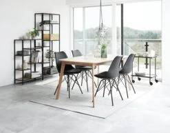 Chaise KLARUP Noir/noir -Meubles Soldes Boutique 115262 3