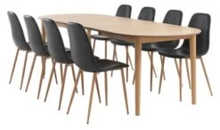 Royal Oak Table EGENS 90x190/270 Chêne -Meubles Soldes Boutique 115529