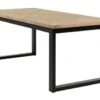 Table AGERSKOV 90x200 Chêne/noir
