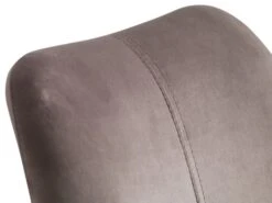 Royal Oak Chaise KASTRUP Velours Rose/chêne -Meubles Soldes Boutique 126862