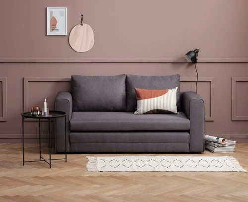 Canapé Convertible SKILLEBEKK Gris Foncé 3 Canapé Convertible SKILLEBEKK Gris Foncé – Image 3