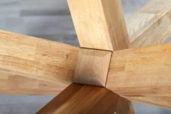 Royal Oak Table AGERBY 90x160 Verre/chêne -Meubles Soldes Boutique 133857