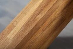 Royal Oak Table AGERBY 90x160 Verre/chêne -Meubles Soldes Boutique 133862