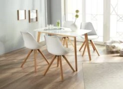 Chaise BLOKHUS Blanc/naturel -Meubles Soldes Boutique 134891