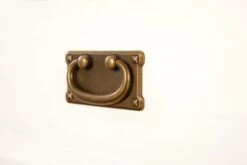 Buffet VILSTED 2 Portes Blanc/brun -Meubles Soldes Boutique 135051