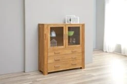 Royal Oak Vitrine OLDE 2 Portes Chêne -Meubles Soldes Boutique 135336