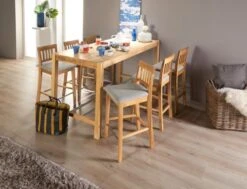 Royal Oak Chaise De Bar HJERTING Gris -Meubles Soldes Boutique 136984