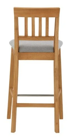 Royal Oak Chaise De Bar HJERTING Gris -Meubles Soldes Boutique 136990