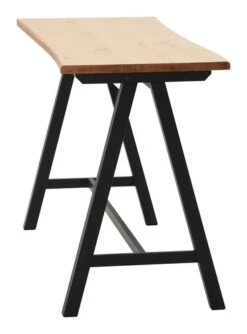 Royal Oak Table De Bar SANDBY 71x183 Chêne Naturel/noir -Meubles Soldes Boutique 137286