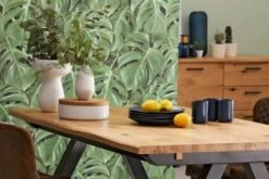 Royal Oak Table SANDBY 100x160 Chêne Naturel/noir -Meubles Soldes Boutique 137316