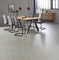 Royal Oak Table SANDBY 100x210 Chêne Naturel/noir -Meubles Soldes Boutique 139196