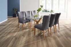 Chaise NORDRUP Tissu Gris/naturel -Meubles Soldes Boutique 142848 1