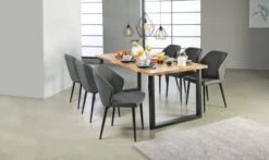 Chaise LUNDERSKOV Noir -Meubles Soldes Boutique 143833