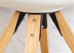 Chaise BLOKHUS Blanc/naturel -Meubles Soldes Boutique 147335