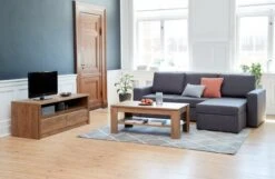 Table Basse VEDDE 60x110 Chêne -Meubles Soldes Boutique 147928