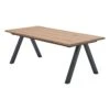 Royal Oak Table SANDBY 100x210 Chêne Naturel/noir