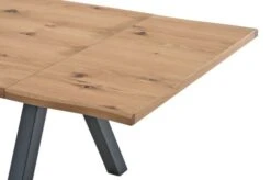 Royal Oak Table SANDBY 100x210 Chêne Naturel/noir -Meubles Soldes Boutique 148888