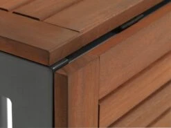 Table De Jardin YTTRUP L70xL75/126 Bois Dur -Meubles Soldes Boutique 156133