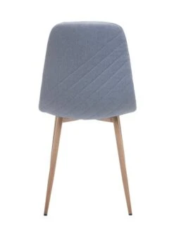 Chaise JONSTRUP Bleu Clair/chêne -Meubles Soldes Boutique 162075