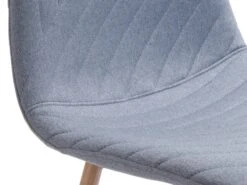 Chaise JONSTRUP Bleu Clair/chêne -Meubles Soldes Boutique 162077