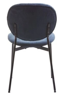 Chaise MANSTRUP Pétrole/noir -Meubles Soldes Boutique 162081