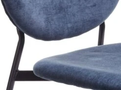 Chaise MANSTRUP Pétrole/noir -Meubles Soldes Boutique 162082