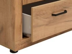 Vitrine LINTRUP 2 Portes Chêne -Meubles Soldes Boutique 162194