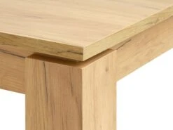 Table LINTRUP 90x190/280 Chêne -Meubles Soldes Boutique 162225