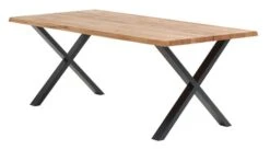 Royal Oak Table ROSKILDE 95x200 Chêne Naturel/noir