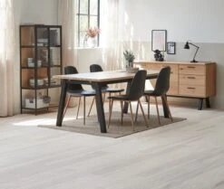 Vitrine TRAPPEDAL Chêne/noir -Meubles Soldes Boutique 165012 1