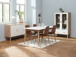 Buffet GAMMELGAB Chêne/blanc -Meubles Soldes Boutique 165070 1