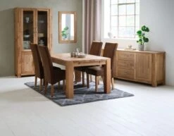 Royal Oak Buffet OLDE 2 Portes 3 Tiroirs Chêne -Meubles Soldes Boutique 165147 2