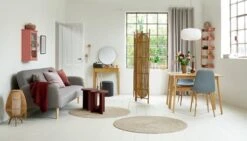 Coiffeuse SAKSILD A/miroir Bambou -Meubles Soldes Boutique 166679 1