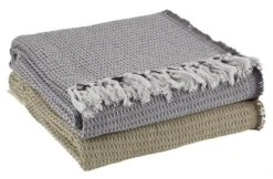 Plaid KARVE 130x170 Gris 5 Plaid KARVE 130x170 Gris -Meubles Soldes Boutique 169701 1