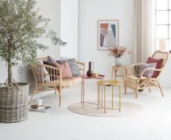 Tabouret JUNGHOLM Naturel -Meubles Soldes Boutique 173629