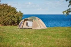 Tente SVARTSKOG 4 Personnes Beige/vert -Meubles Soldes Boutique 176108