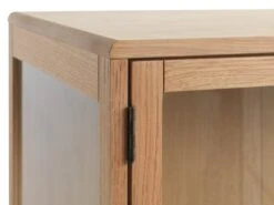 Royal Oak Vitrine LANGELINIE 2 Portes Chêne -Meubles Soldes Boutique 179308