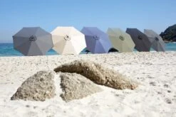 Parasol AGGER Ø300 Gris Foncé -Meubles Soldes Boutique 179495