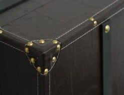 Armoire Bar RISTINGE 50×108cm Brun Foncé -Meubles Soldes Boutique 181502