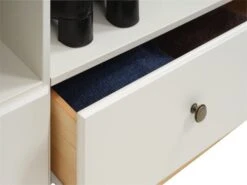 Armoire ROLD 154x216 Blanc/pin -Meubles Soldes Boutique 181770