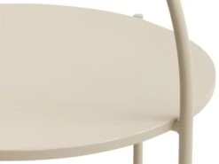 Bout De Canapé HALBY Ø37 Sable -Meubles Soldes Boutique 185393