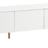 Meuble TV KORSVANG 3 Portes Blanc