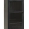 Vitrine HOPTRUP 1 Porte Noir