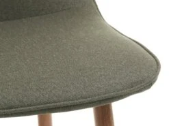 Chaise BISTRUP Olive/chêne -Meubles Soldes Boutique 185750