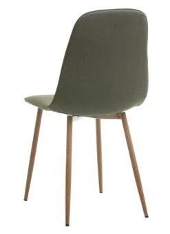 Chaise BISTRUP Olive/chêne -Meubles Soldes Boutique 185752