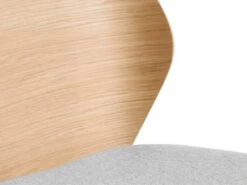 Royal Oak Chaise HORNE Gris Clair/chêne -Meubles Soldes Boutique 185771